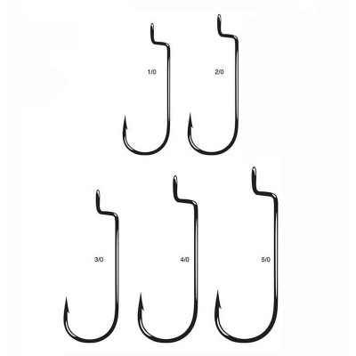 Gamakatsu 5441 Worm, Offset Shank, Round Bend