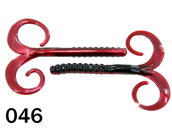 Bitter S Twin Tail Worm Is Great As A Texas Rig Or As A Trailer On