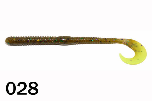 Bitter's 5 Paddle Tail Worm bulk Packaged
