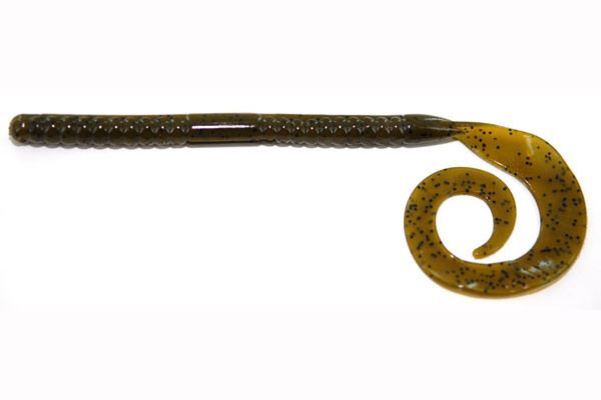 The 12" Worm has a beefy body and long tail that puts out a lot of