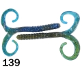 6" Twin Tail Worm - Bulk Pack